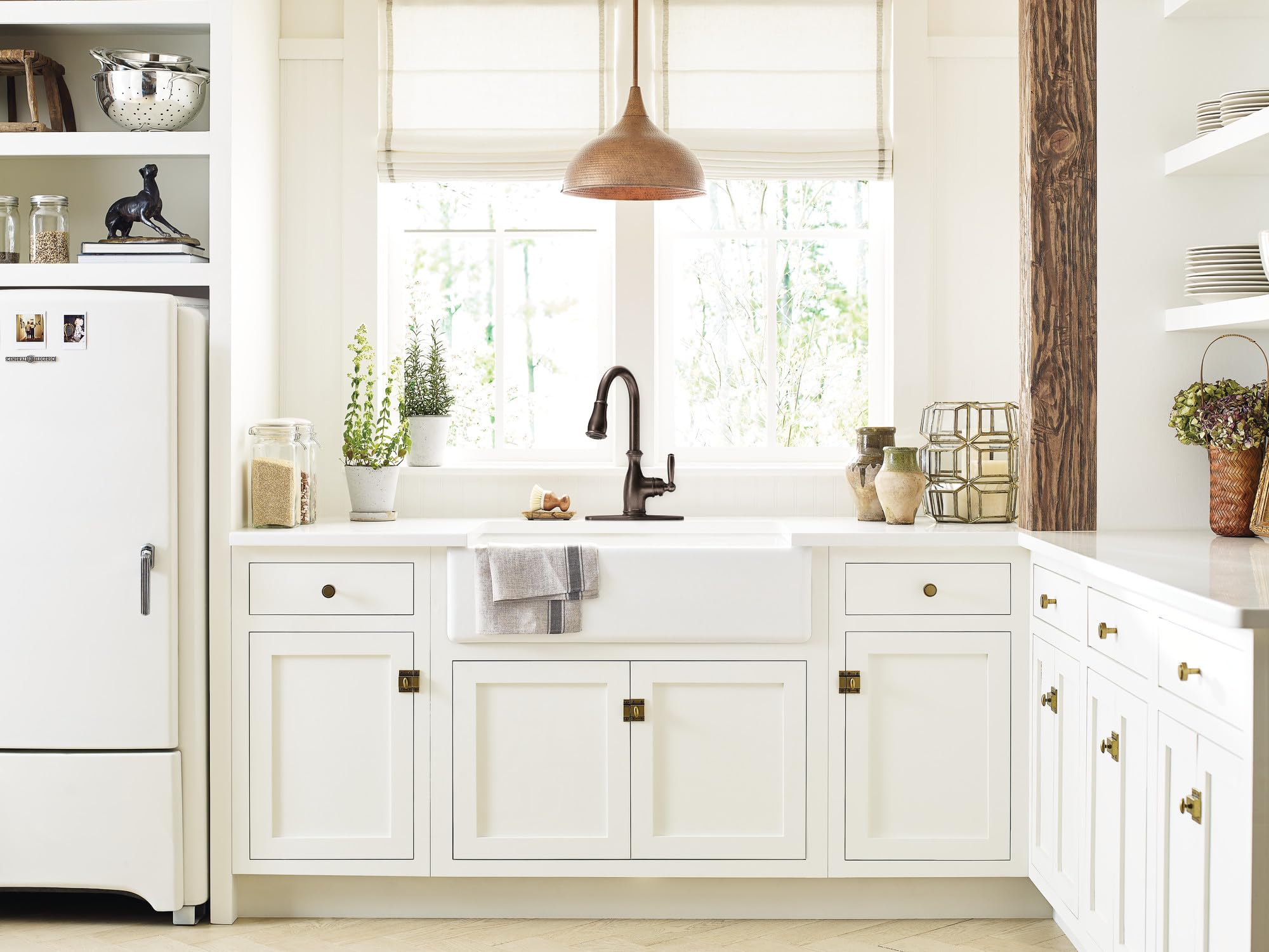 Moen Brantford Oil Rubbed Bronze One-Handle Pulldown Kitchen Sink Faucet Featuring Power Boost And Reflex Retractable Docking Sy